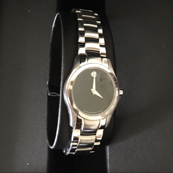 Authentic Ladies Movado Military Watch - Picture 4 of 4