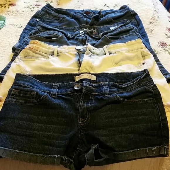 Bundle of 4 jean shorts