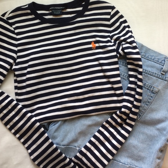 Ralph Lauren stripped long sleeve