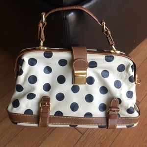Holding Horses Faux Leather Polka Dot Purse