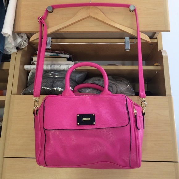 Hot pink purse