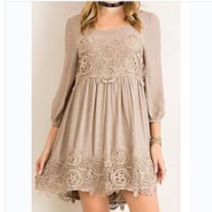 Beautiful crochet dress