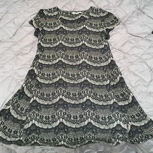 WEEKEND SALE! Black and White Kimchi Blue Dress