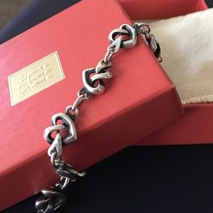 James Avery Heart Knot Bracelet