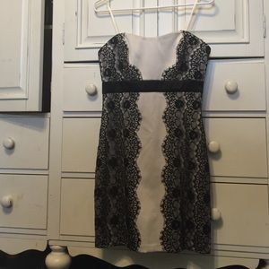 Max and Cleo strapless dress