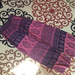 Hippie printed pants