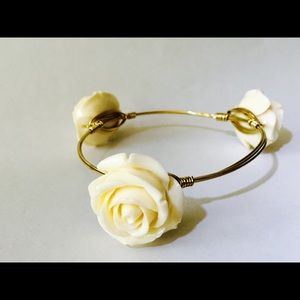 Wired Rose Bangle