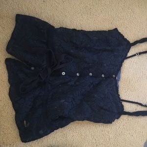 Hollister lace tank