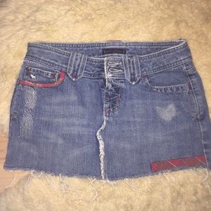 Super cute Abercrombie & Fitch jean skirt
