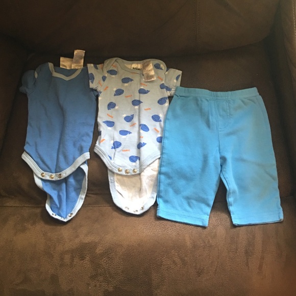 Onesies and pants. Never worn