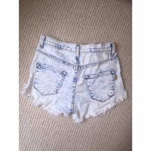Cut off jean shorts