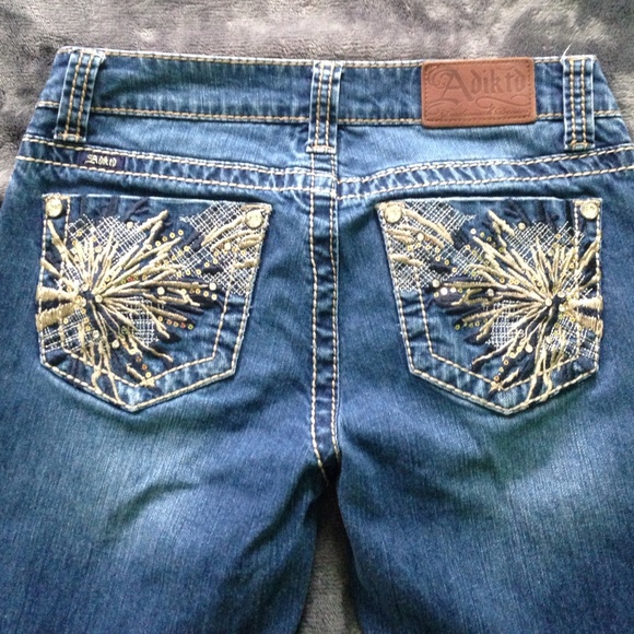 Adiktd detailed jeans