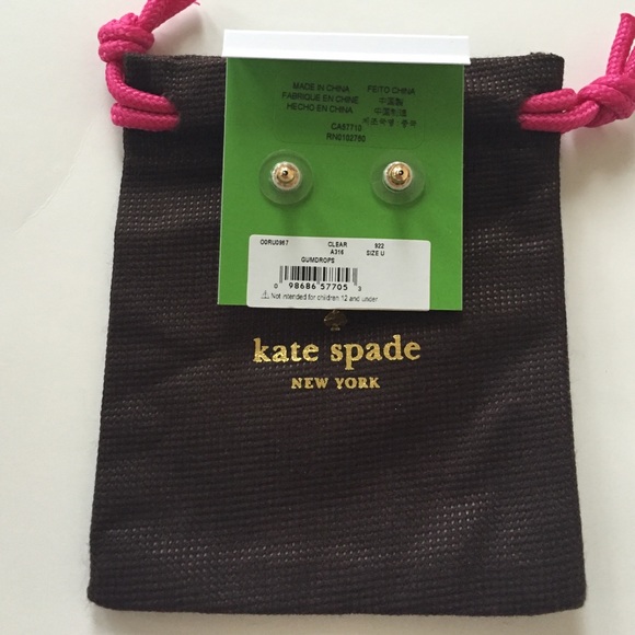 Kate Spade Gumdrop Studs - Picture 4 of 4