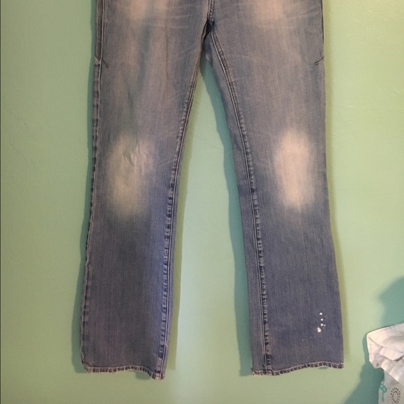 Fishbone Distressed Jeans - Picture 3 of 4