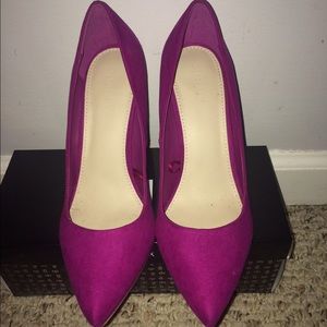 Magenta Heels.