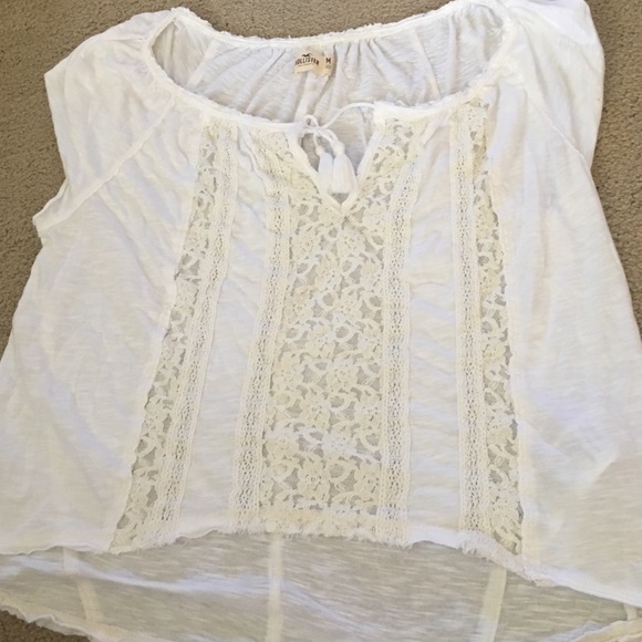 Hollister lace tee