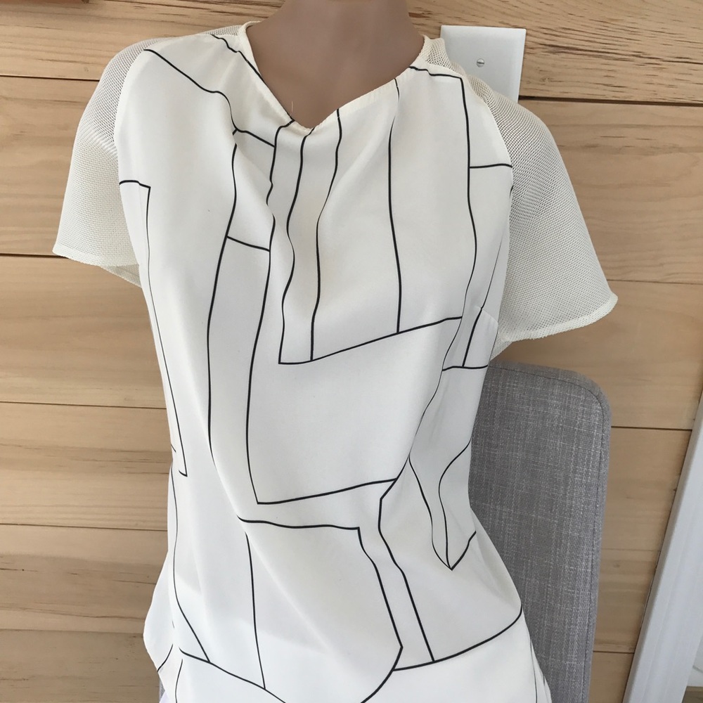 Elegant/edgy dress shirt for work