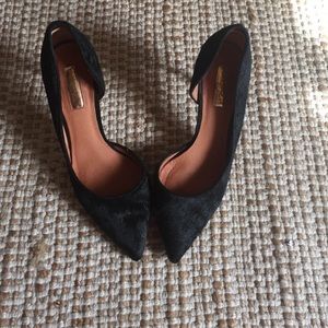 Low heel halogen heels
