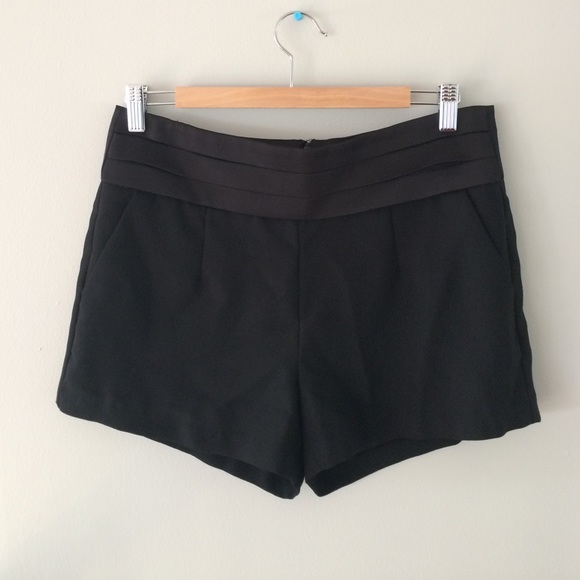 Formal Black Shorts