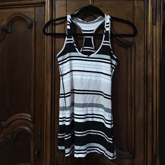 Lululemon cool racerback striped tank
