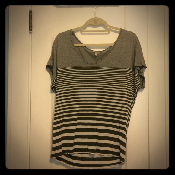 Banana Republic striped comfy tee