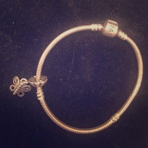 Pandora Bracelet plus charm