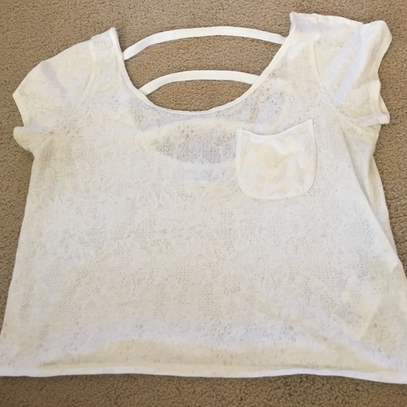 Abercrombie crop tee
