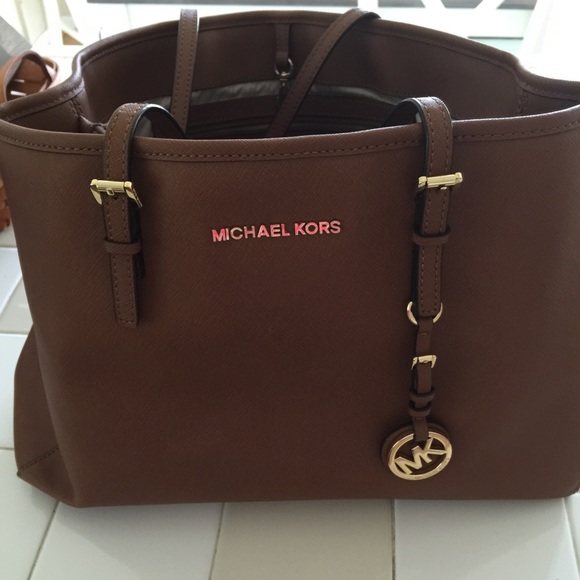 Tan MK Purse