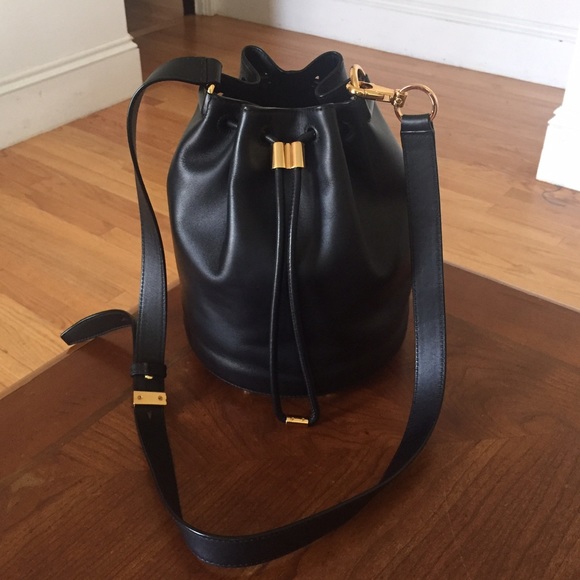 NEW ALEXANDER WANG Black Alpha Gold Studs - Picture 3 of 4