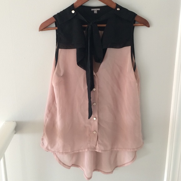 Sleeveless Flowy Button Down