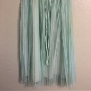 Beautiful Mint Green Tulle Skirt