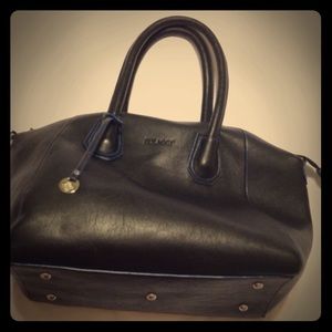 GOING MONDAY PRICE DROP - Black vegan leather bag