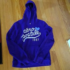 Purple aero size large hoodie great condition