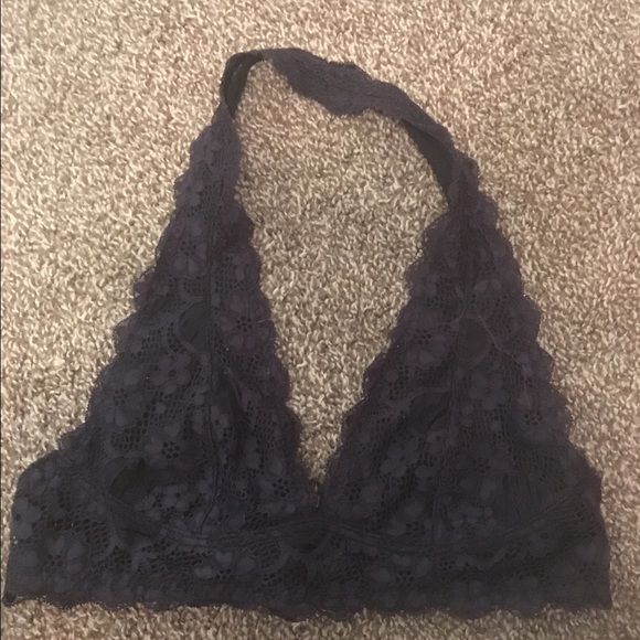 Free people halter lace bralette