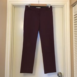 Marissa Fit - Essential Skinny Ankle Pant (Maroon)