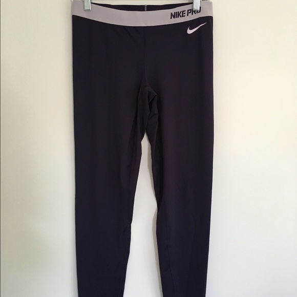 Nike Pro Eggplant Leggings