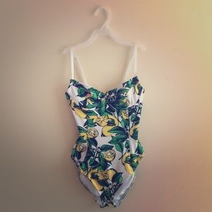 American Apparel Lemonade Bustier Swimsuit