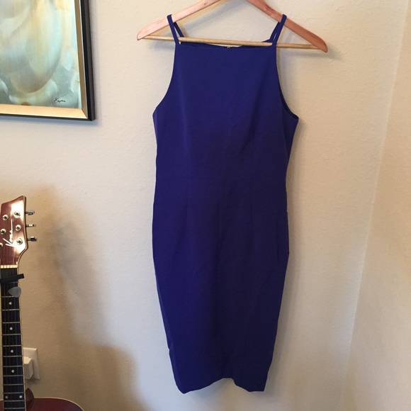 Size 8 H&M blue dress - in excellent condition