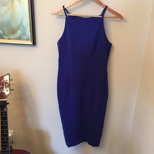 Size 8 H&M blue dress - in excellent condition
