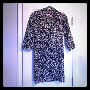 Lily Pulitzer three quarter sleeve dress