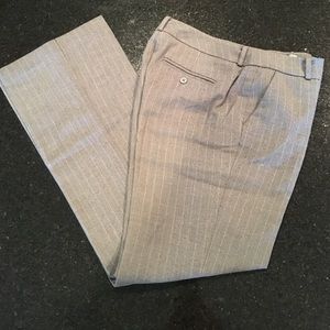 NY&Co Gray with White Pinstripes pants, size 2