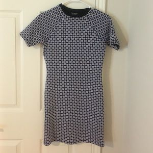 TOPSHOP printed bodycon dress