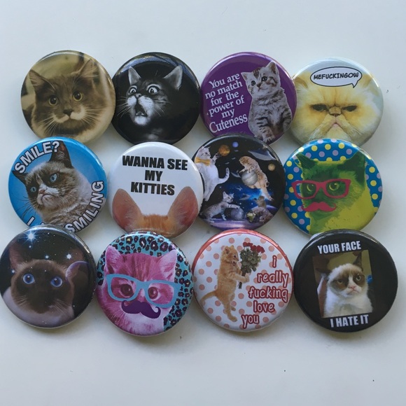 Cat Pins Bundle