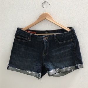 J. Crew Hipslung Denim Shorts