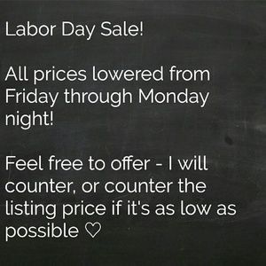 Labor Day Sale!