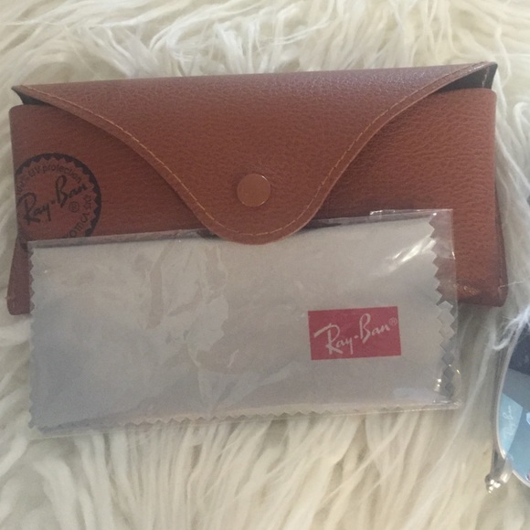 Silver flash raybans, 100% authentic - Picture 2 of 3