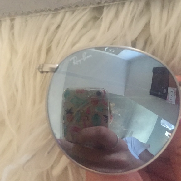 Silver flash raybans, 100% authentic - Picture 3 of 3