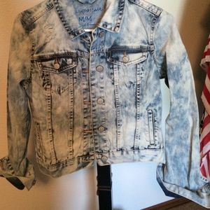 Distressed Jean jacket