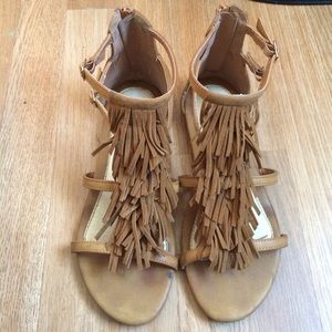 Fringe Sandals