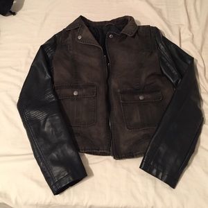 American Eagle Leather Moto Jacket